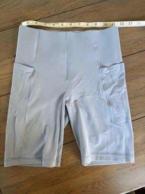OFFLINE By Aerie Real Me XTRA Hold Up! Pocket 7" Bike Short in Monaco Blue